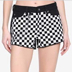 Blackheart black and white shorts with TAGS